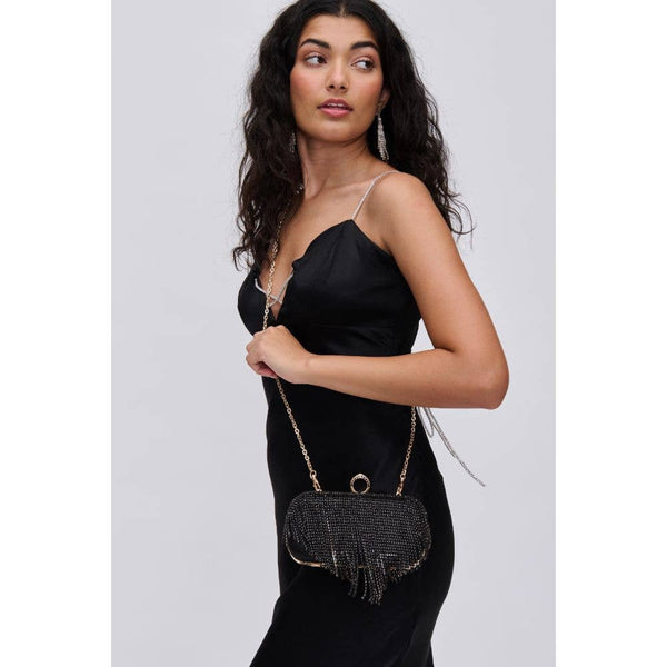 Vivian Evening Bag: Black