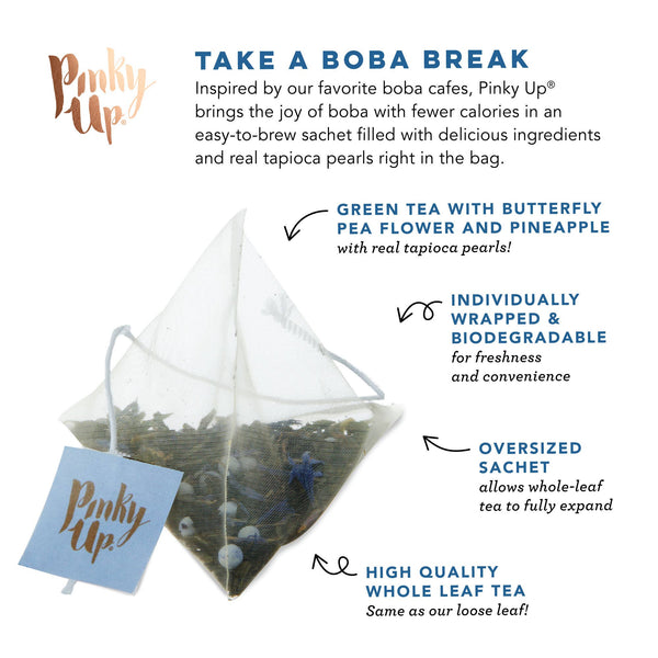 Butterfly Boba Tea In Sachets