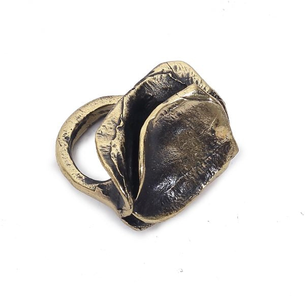 Handmade Bronze Ring -  Lily