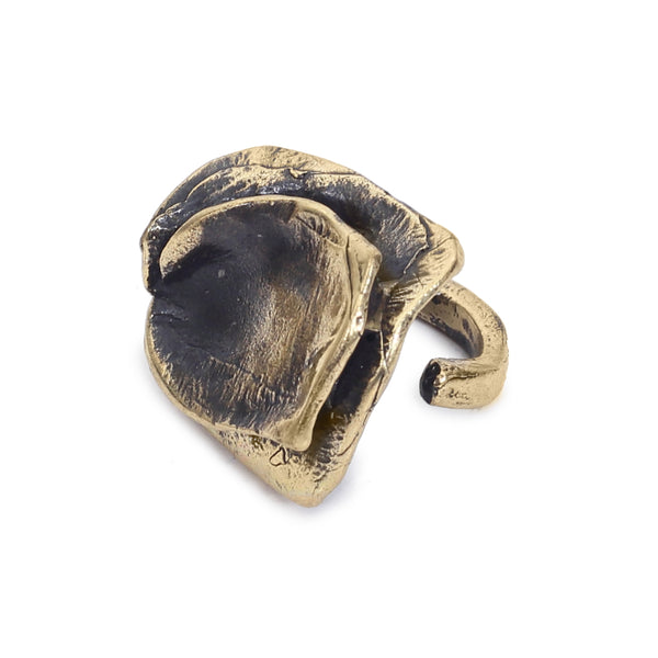 Handmade Bronze Ring -  Lily