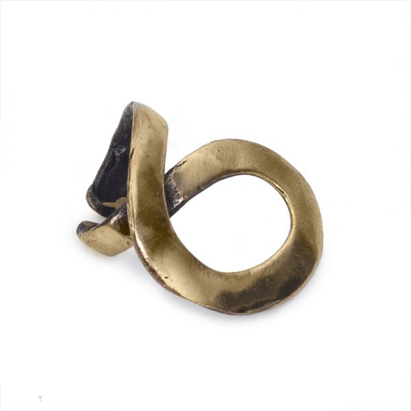 Handmade Bronze Ring -  Loop