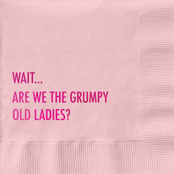 Old Ladies - Funny Cocktail Napkin