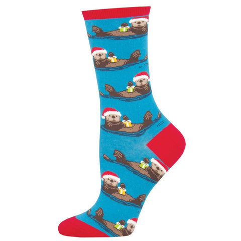 Otterly Merry Socks