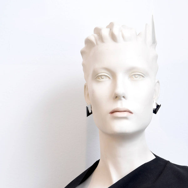 Quire Ear Jackets - Black & Gold