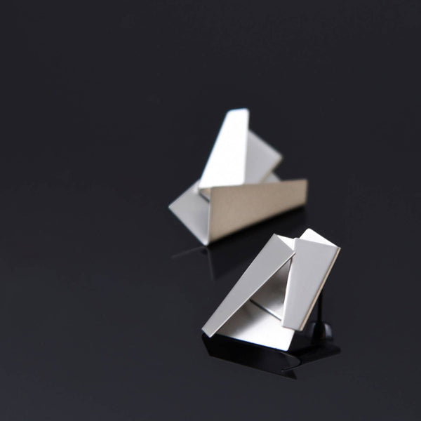 Quire Ear Jackets - Black & Gold