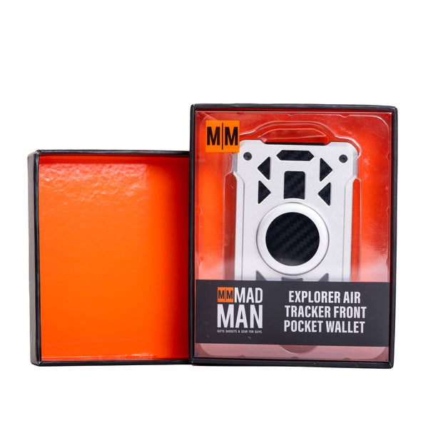 Explorer Air Tracker Front Pocket Wallet: Gunmetal