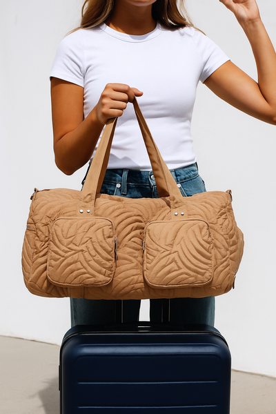Amira Quilted Duffle Bag