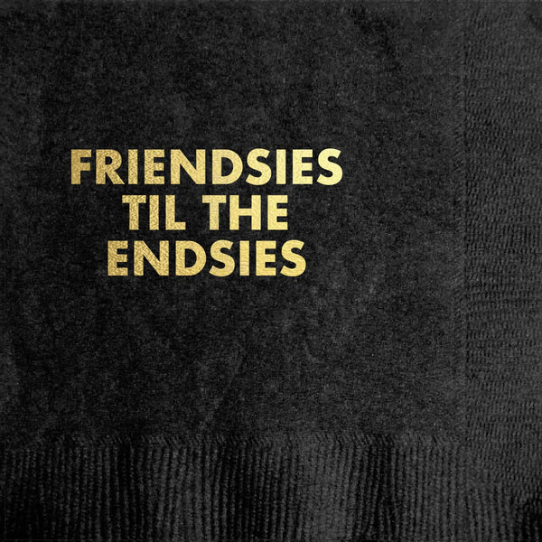 Friendsies - Funny Cocktail Napkin