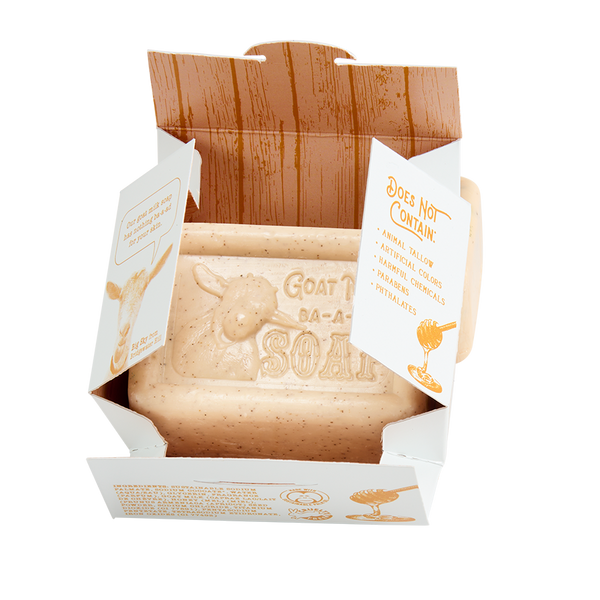 Honey Goat Milk 5oz pressed bar soap