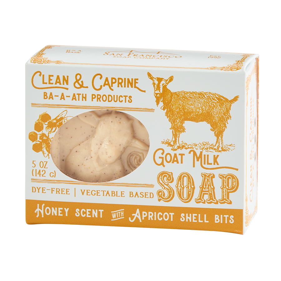 Honey Goat Milk 5oz pressed bar soap
