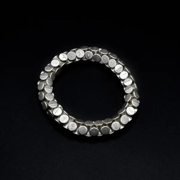 Handmade Pewter Bracelet - Octopus