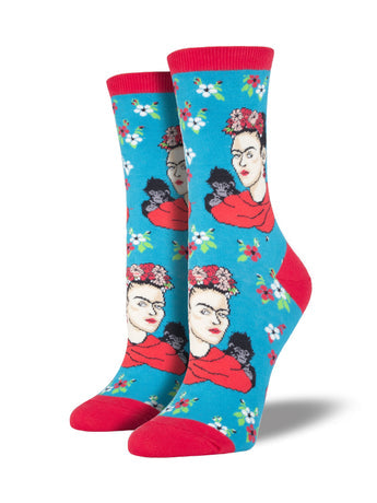 Frida Kahlo "Portrait" Socks