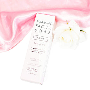 Foaming Rose Soap 50ml Facial Cleanser - Revival Phl