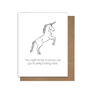 Unicorn Human Card