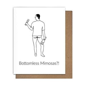 Bottomless Mimosas Card