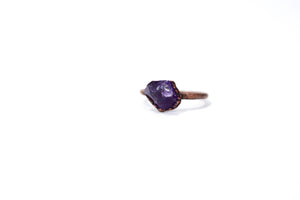 Stackable Amethyst Ring
