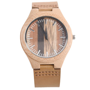 Nova Bamboo Watch