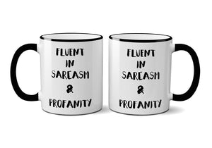 Sarcasm and Profanity Mug with Gift Box