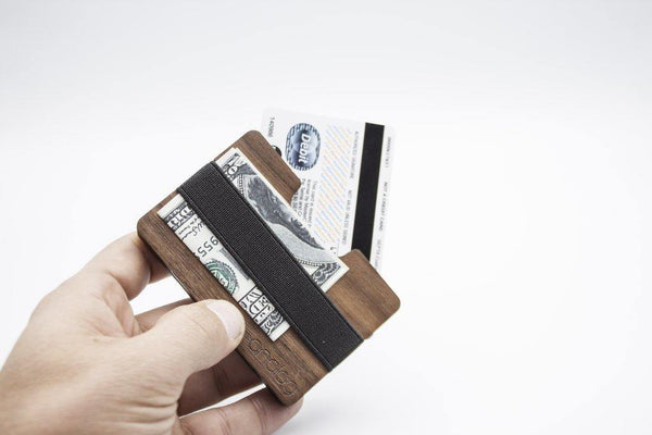 Analog Watch Co. - Walnut Wallet Card Holder - Revival Phl