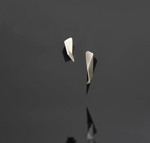 Kiri Ear Jackets - Silver/Black