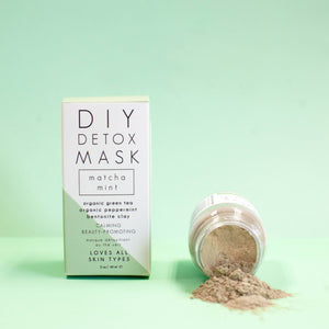 Matcha Mint DIY Detox Mask | Detoxifying Clay Mask