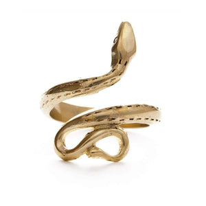 Golden Serpent Ring - Revival Phl