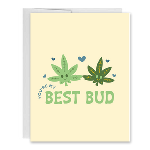 You're My Best Bud Valentine's Day Greeting Card