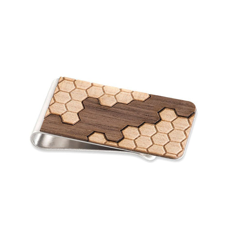 Money Clip - Honeycomb