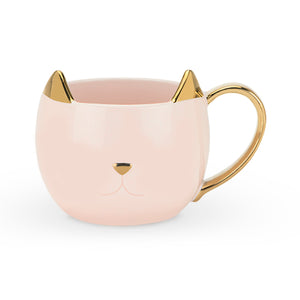 Chloe Cat Mug -  Pink