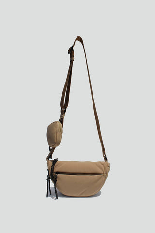 Nora Puffy Crossbody - Sand