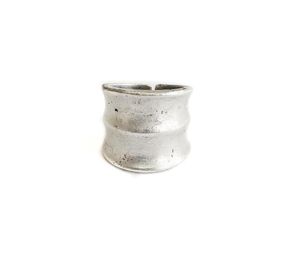 Handmade Brass Cuff Ring