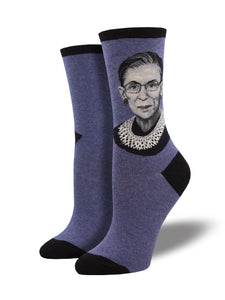 Ruth Bader Ginsburg Portrait Socks - Revival Phl