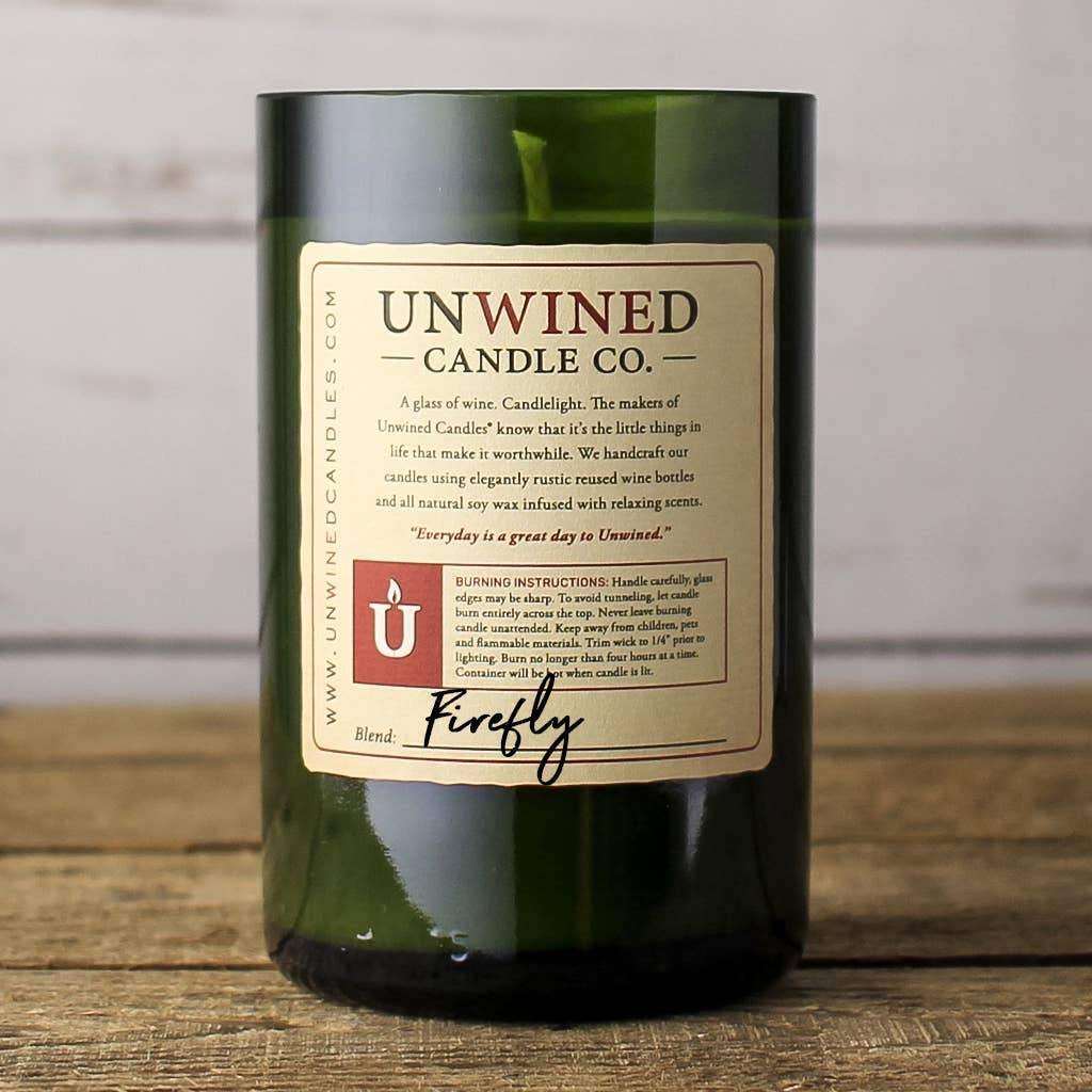 Firefly Signature Series - Wine Bottle Candle - Revival Phl