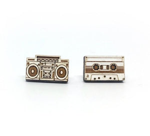 Boombox ans Tape Earrings - Revival Phl