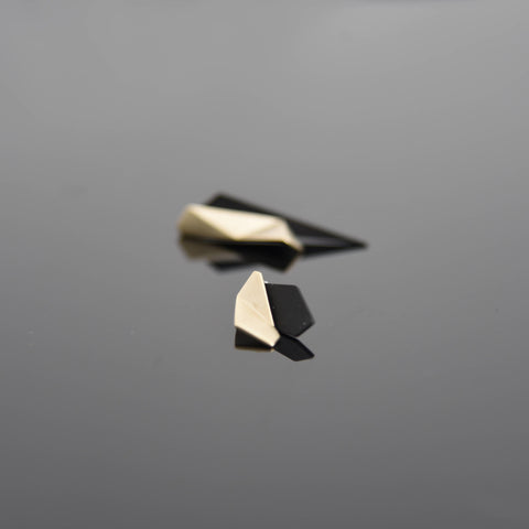 Kiri Ear Jackets - Gold/ Black