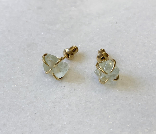 Natural Stone Claw Stud Earrings - Revival Phl