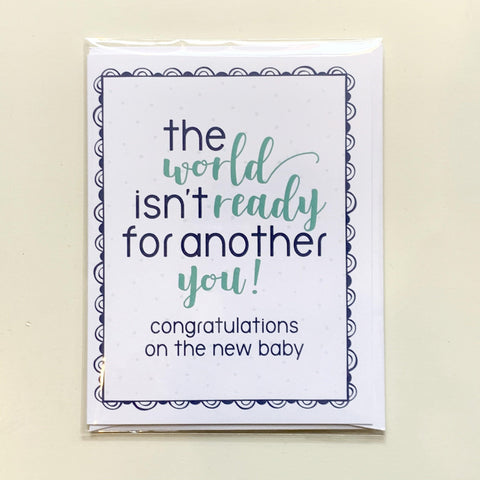 Another You New Baby Congratulatory Greeting Card - Revival Phl