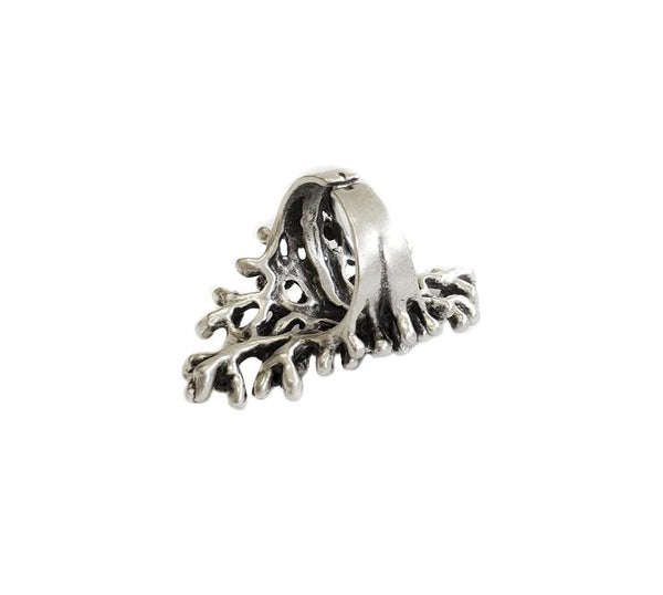 Dots Pewter Ring - Adjustable