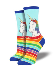 Rainbow Hair Unicorn Socks - Revival Phl